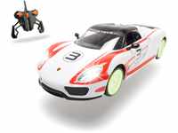 Dickie Toys 201119075 - RC Porsche Spyder, funkferngesteuertes Fahrzeug, 26 cm