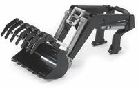 bruder 03333 - Frontlader f&uuml;r die Traktor Serie 3000 - 1:16 Zubeh&ouml;r, Schaufel,