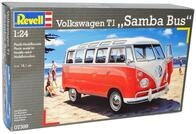Volkwagen T1 T 1 Transporter Bus Samba Rot 07399 Bausatz Kit 1/24 Revell...