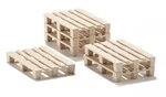 siku 7015, Zubeh&ouml;r-Set Paletten, Kunststoff, Beige, 50 St&uuml;ck, F&uuml;r Traktoren...