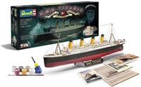 Revell RV05715 Modellbausatz Schiff 1:400 - Geschenkset 100 Jahre TITANIC im...