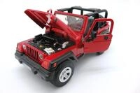 Siku 4870, Jeep Wrangler Gel&auml;ndewagen, 1:32, Metall/Kunststoff, Rot,