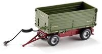 Siku 6781, Fortuna Zweiseitenkipper Anh&auml;nger, 1:32, Ferngesteuert, Control...