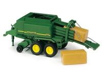bruder 02017 - John Deere Gro&szlig;ballenpresse mit 2 Quaderballen - 1:16...