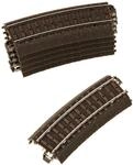 M&auml;rklin 24115 H0 Gebogenes Gleis R1 360 mm, 15 Grad, 6er Set