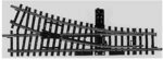 M&auml;rklin 2266 - Handweiche rechts r424,6 mm, Inhalt 2 St&uuml;ck