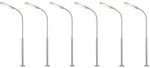 Viessmann Modelltechnik N Peitschenleuchte einfach Fertigmodell 64906 1 Set