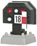 Viessmann 4018 - H0 Licht-Sperrsignal, nieder