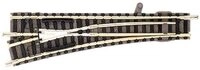 9178 N Fleischmann Piccolo (mit Bettung) Weiche, Links 111 mm 15 &deg; 430 mm 1 St.