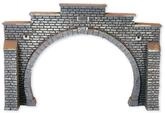 NOCH&reg; Tunnel-Portal, 2-gleisig Modellbau Tunnelportal, 21 x 14 cm f&uuml;r die Spur H0
