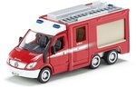 Siku 2113, Feuerwehr Mercedes-Benz Sprinter, 1:50, Metall/Kunststoff, Rot, &Ouml;ffenbare