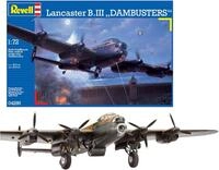 Revell 04295 Modellbausatz Flugzeug 1:72 - Lancaster B.III DAMBUSTERS im Ma&szlig;stab