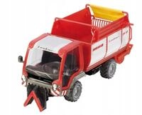 siku 3061, Lindner Unitrac mit Ladewagen, 1:32, Metall/Kunststoff, Rot,
