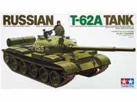 TAMIYA 35108 1:35 Rus. T-62A Kampfpanzer (1), Modellbausatz,Plastikbausatz,...