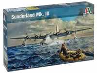 Italeri – Sunderland MK. III – Wasserflugzeug Modellbausatz, Maßstab 1:72,