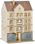 FALLER 130447 - Stadthaus mit Kneipe 135 x 125 x 200 mm, Grau, Braun, Wei&szlig;