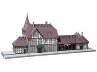 FALLER Bahnhof Schwarzburg Modellbausatz mit 406 Einzelteilen 550 x 185 x 230 mm I