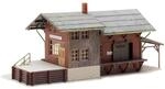 FALLER G&uuml;terbahnhof Modellbausatz mit 98 Einzelteilen 209 x 82 x 90 mm I
