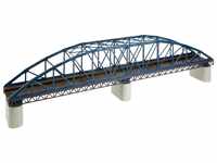 FALLER Bogenbrücke Modellbausatz mit 51 Einzelteilen 564 x 76 x 109 mm I