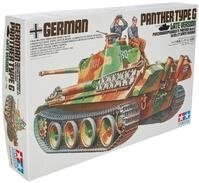 TAMIYA 300035176 300035176-1:35 Dt. SdKfz.171 Panther G Sp&auml;te A.(2), originalgetreue