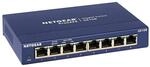 NETGEAR GS108GE LAN Switch 8 Port Netzwerk Switch (Plug-and-Play Gigabit Switch LAN