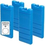 VonBueren 4 x K&uuml;hlakkus f&uuml;r K&uuml;hltasche 12h Lange K&uuml;hlung | je K&uuml;hlakku 200...