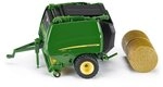 Siku 2465, John Deere Rundballenpresse 990, 1:32, Metall/Kunststoff, Gr&uuml;n,