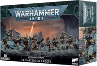 Astra Militarum Cadian Shock Troops Games Workshop Warhammer 40k Cadia Cadianer