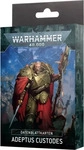 Adeptus Custodes Datasheet Cards 10. Ed. (Deutsch)