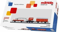 M&auml;rklin 44752 Start up Feuerwehr-Bergekran-Set DB AG H0 Modelleisenbahn