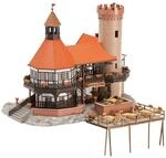Faller Schlo&szlig;berg-St&uuml;ble Modellbausatz mit 324 Einzelteilen 203 x 200 x 180 mm I