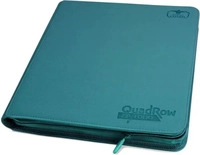 Ultimate Guard - 12-Pocket QuadRow Zipfolio Xenoskin Petrol Blue - Karten Mappen