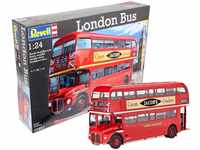 Revell RV07651 Modellbausatz Bus 1:24 - Doppeldecker London Bus im Maßstab 1:24,