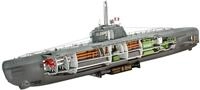 Revell 05078 Deutsches U-Boot Typ XXI mit Interieur im Ma&szlig;stab 1:144