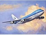 Revell Modellbausatz Flugzeug 1:450 - Boeing 747-200 im Ma&szlig;stab 1:450, Level 3,
