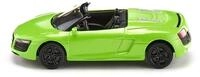 Siku 1316, Audi R8 Spyder, Metall/Kunststoff, Gr&uuml;n, Spielzeugauto f&uuml;r Kinder