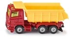 Siku 1075, LKW mit Kippmulde, Metall/Kunststoff, Rot/Gelb, Kippbare Mulde