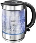 Russell Hobbs 20760-70 Clarity Glas-Wasserkocher/integrierter Brita