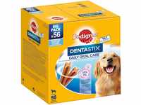 Pedigree DentaStix Daily Oral Care Zahnpflegesnack für große Hunde (+25kg), 56