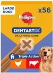 Pedigree DentaStix Hundesnack f&uuml;r gro&szlig;e Hunde (25kg+), Zahnpflege-Snack mit Huhn
