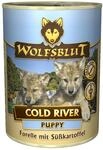 Wolfsblut Cold River Puppy mit Forelle 6x395g