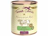 Terra Canis Rind, Karotte & Naturreis - Classic Nassfutter, 6x800g I Premium
