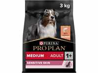 Pro Plan PURINA PRO PLAN Medium Adult Sensitive Skin, Hundefutter trocken, reich an