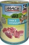 Mac's Hundefutter getreidefrei Lamm & Gefl&uuml;gelherzen, 400 g