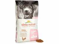 Almo Nature Holistic Puppy Medium mit Frischem Huhn - Komplett-Trockenfutter Für