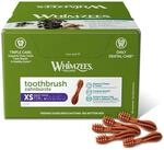 Whimzees Zahnb&uuml;rste gr&ouml;&szlig;e XS / 350 St. im Display, 1er Pack (1 x 2.8 kg)