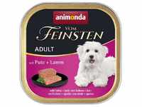 animonda Vom Feinsten Adult Hundefutter, Nassfutter für ausgewachsene Hunde, mit