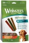 WHIMZEES Stix L, 7 St&uuml;ck &ndash; Gr&ouml;&szlig;e L, Kaustangen f&uuml;r gro&szlig;e Hunde zur Zahnpflege,