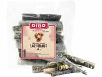 DIBO Lachshaut, 50g-Beutel, der kleine Snack oder Leckerli für Zwischendurch,