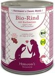 Herrmanns Bio Hundefutter Rind Menu 1 mit Buchweizen, Apfel, Birne 800 g, 6er...